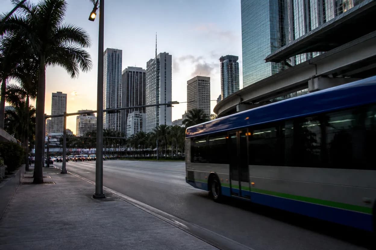 Realistic city scene for stefon diggs: A Free Miami Day With Backups