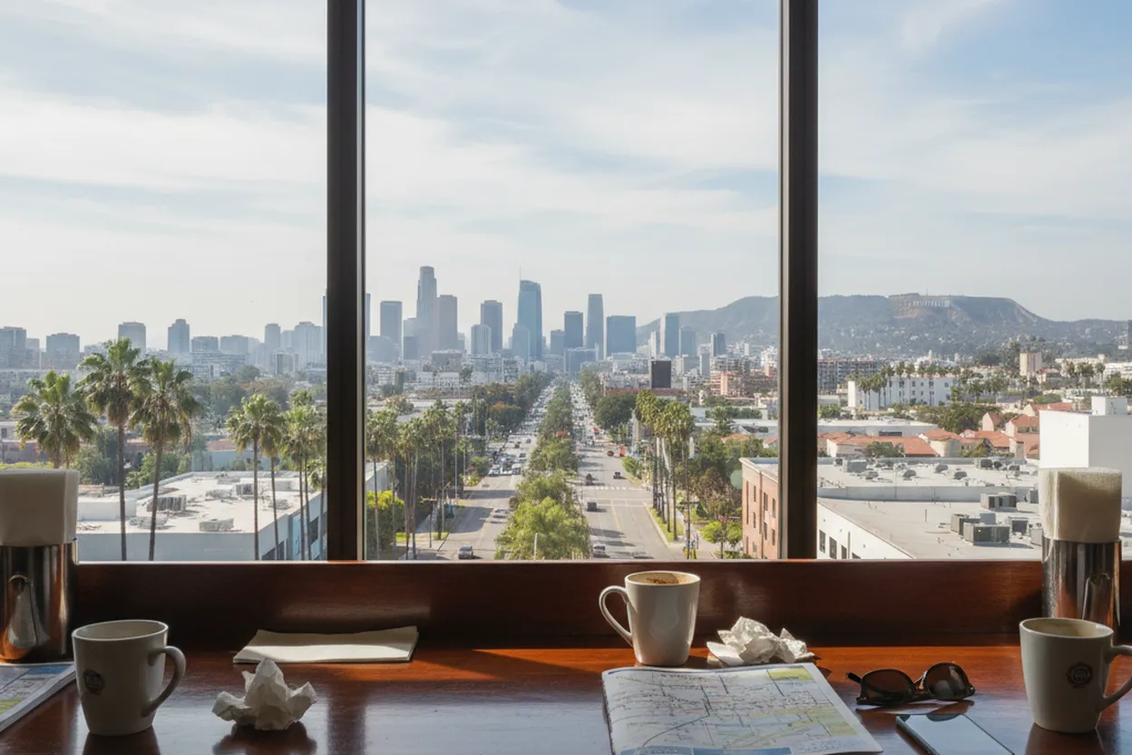 Realistic city scene for scott eastwood: Where Los Angeles Fans Can Watch Together