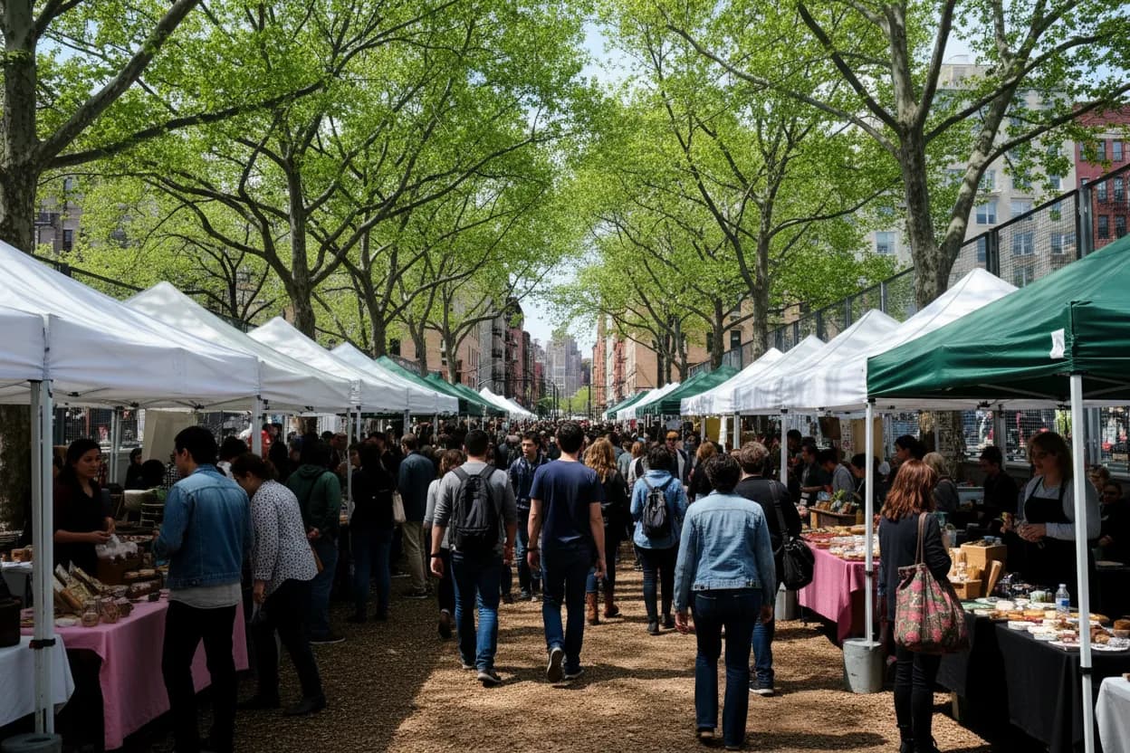Cover scene for Hester Street Fair Saturday Browse for a Low-Commitment LES Gift-and-Snack Loop