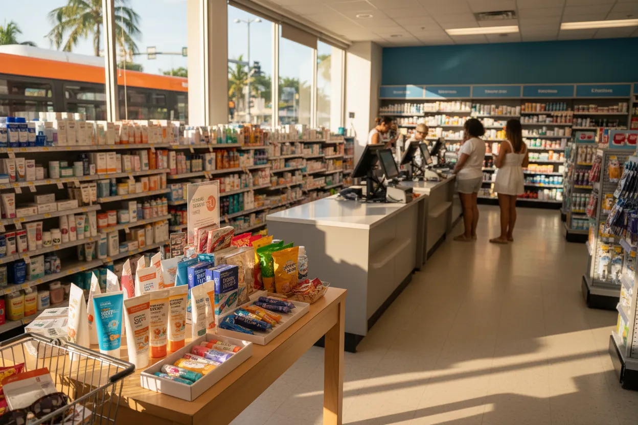 Local detail for Miami Walgreens Guide for Sunscreen, Snacks, and Essentials