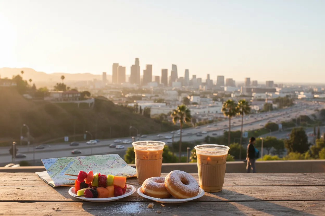 Realistic city scene for palworld update: A Useful Los Angeles City Guide