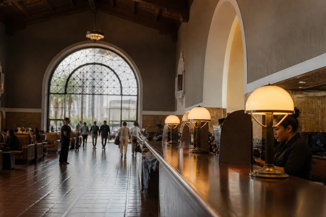 Realistic city scene for deadly fungus outbreak: Public Spaces for a Free Los Angeles Reset