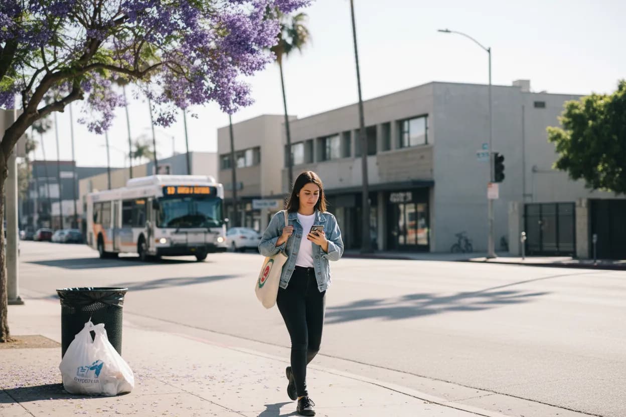 Practical city scene for LA Chick-fil-A Guide for Breakfast and Quick Lunch Runs