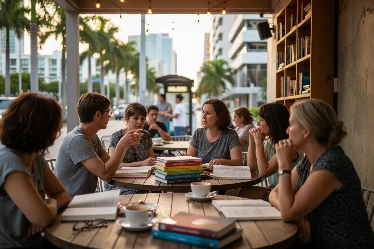Local detail for Miami Book Clubs Guide for Low-Key Weeknight Meetups