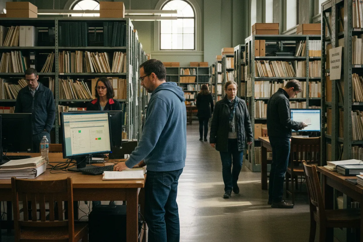 NYC experience scene for Julian Croonenberghs: How to Check NYC Public Records for Context