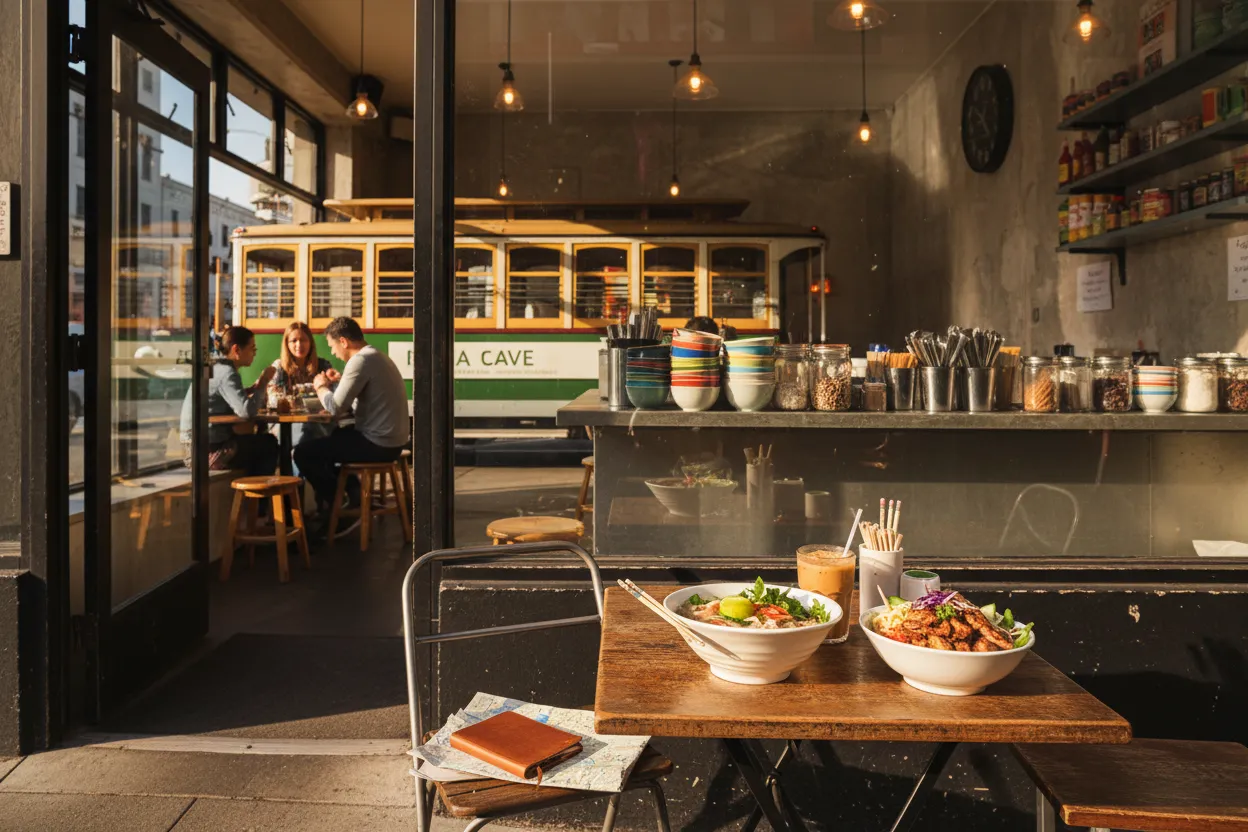 Local detail for SF Vietnamese Food Guide for Noodles, Coffee, and Bowls
