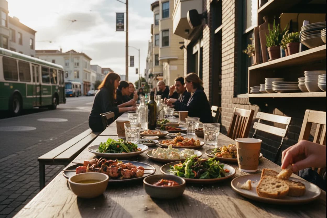 Local detail for San Francisco Food Guide for Low-Stress Group Dinner Plans