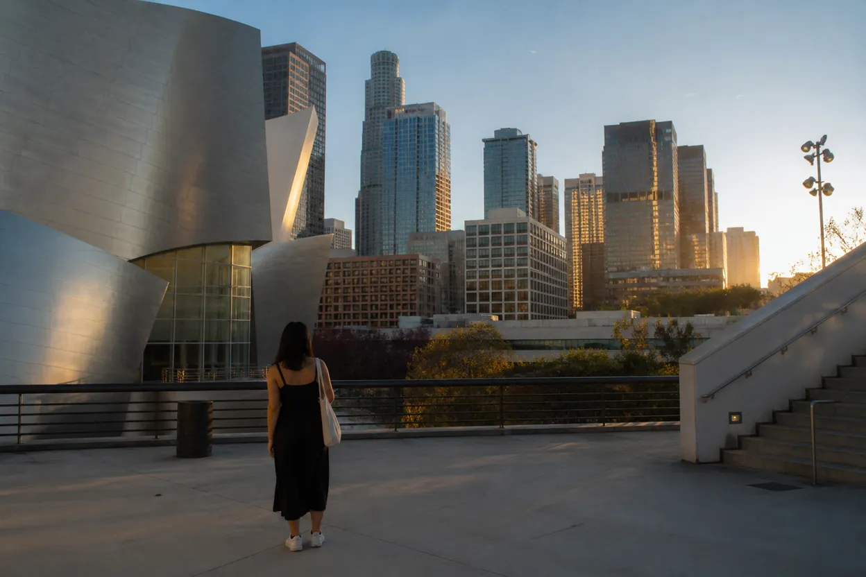 Realistic city scene for tucson: A Free Los Angeles Day With Backups