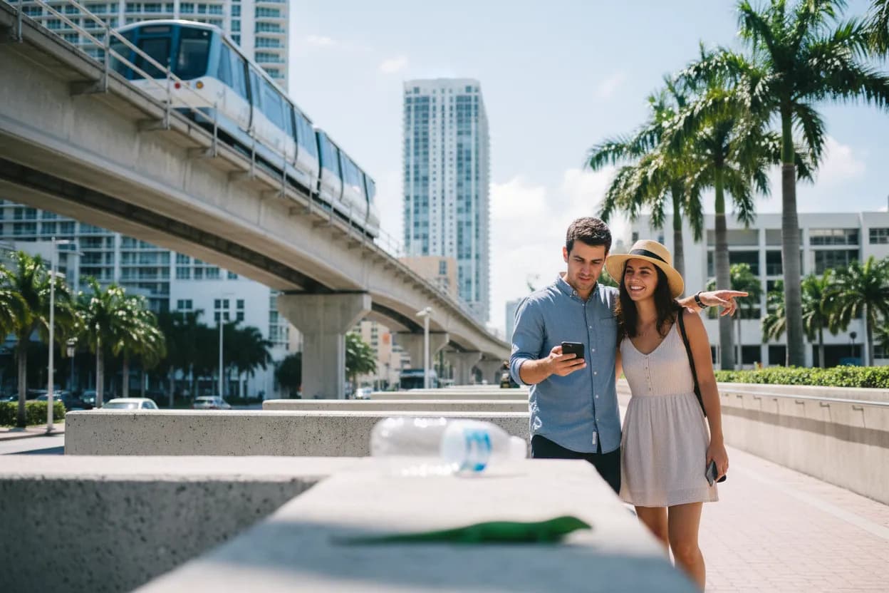 Practical city scene for Miami Cruise America Guide for Florida Road Trips