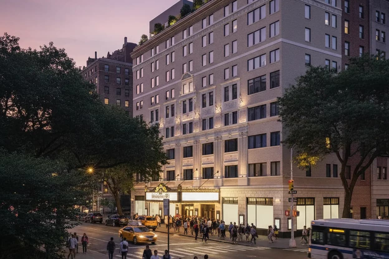 New York City experience scene for Book Brooklyn Seats for an andrew garfield Movie Watch Night