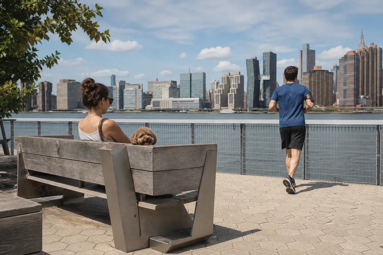 Editorial detail for us navy lily jean refusal: free east river walk through lic parks
