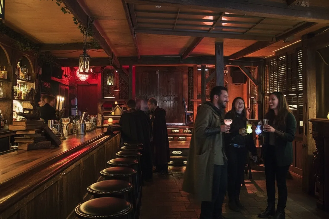 Cover scene for Game of Thrones Themed Bars in NYC: Westeros-Inspired Drinks and Decor
