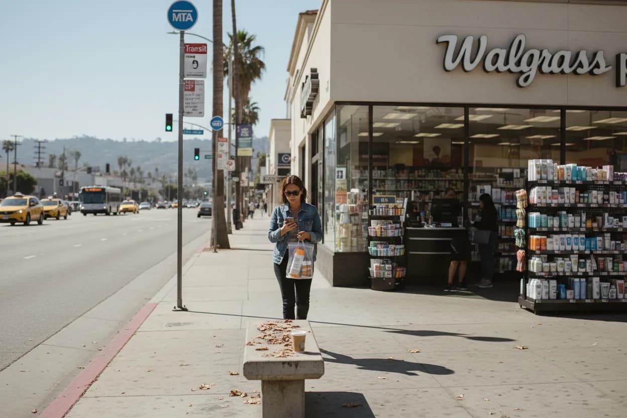 Local detail for LA Walgreens Near Me for Pharmacy and Sunscreen Runs