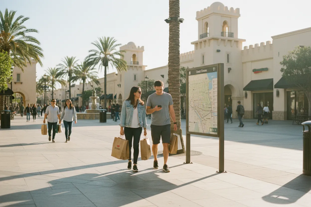 Practical city scene for Citadel Outlets LA Guide for Deal-Focused Shopping Days