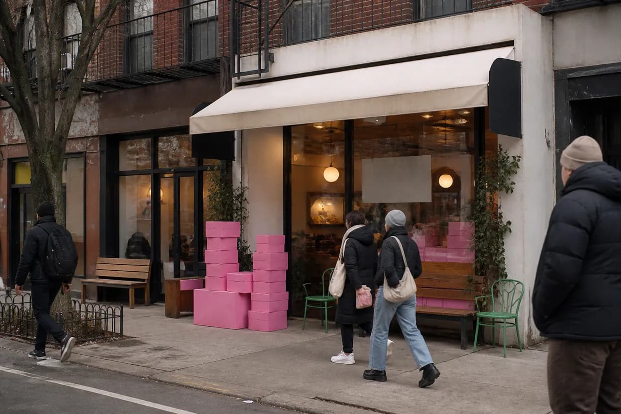 Cover scene for ariana grande Dessert Plan Around SoHo Vegan Bakeries