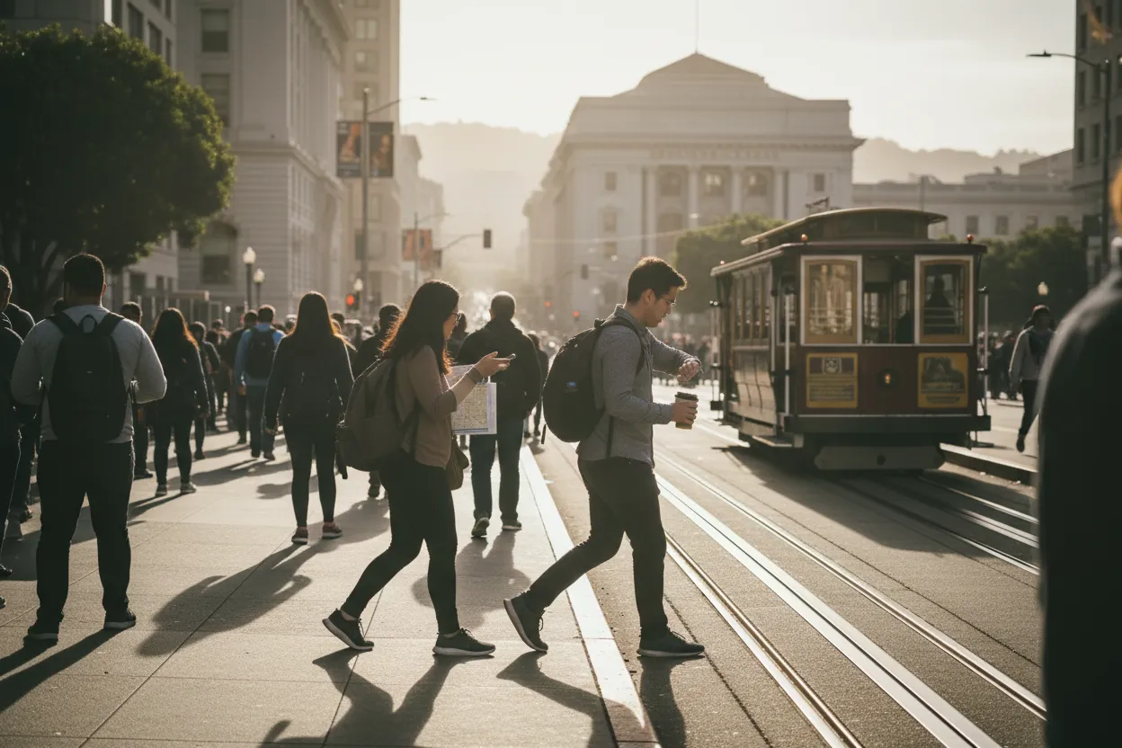 Practical city scene for luke kuechly: A Useful San Francisco City Guide