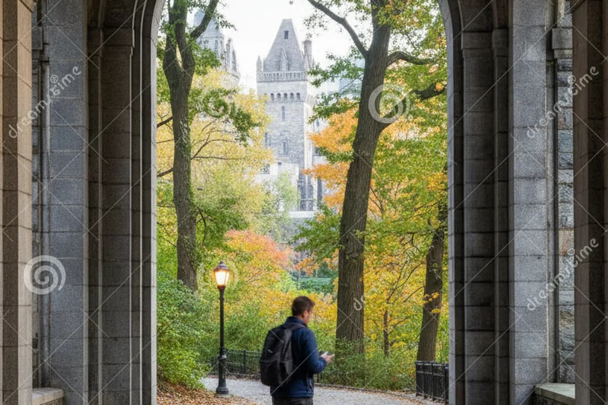 NYC experience scene for Fort Tryon Cloisters Lawn Picnic: Shade, Steps, and Uptown Exit Math