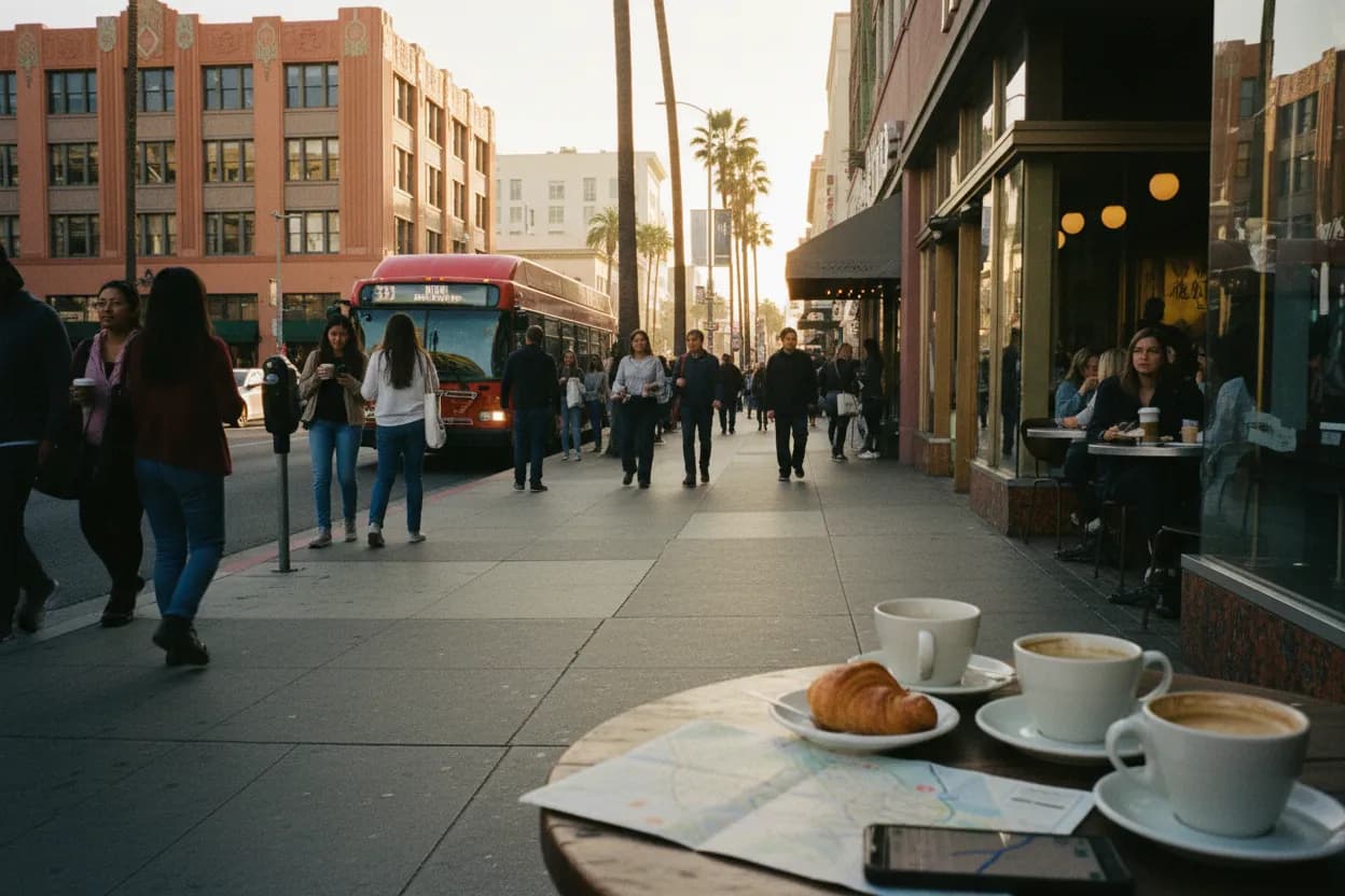 Local detail for chandler hendry: A Los Angeles Dinner Route With Backups