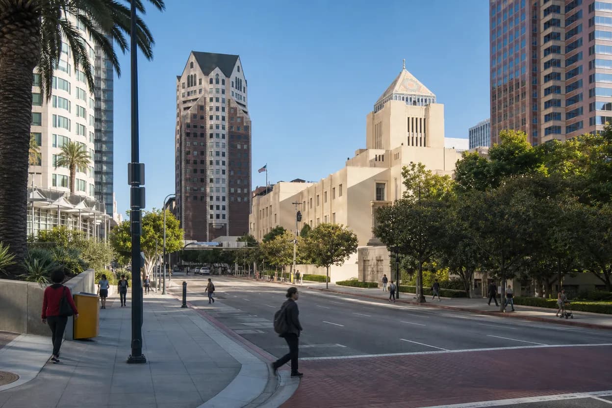 Cover scene for Verify trump hegseth camp david meeting Claims at LA Central Library