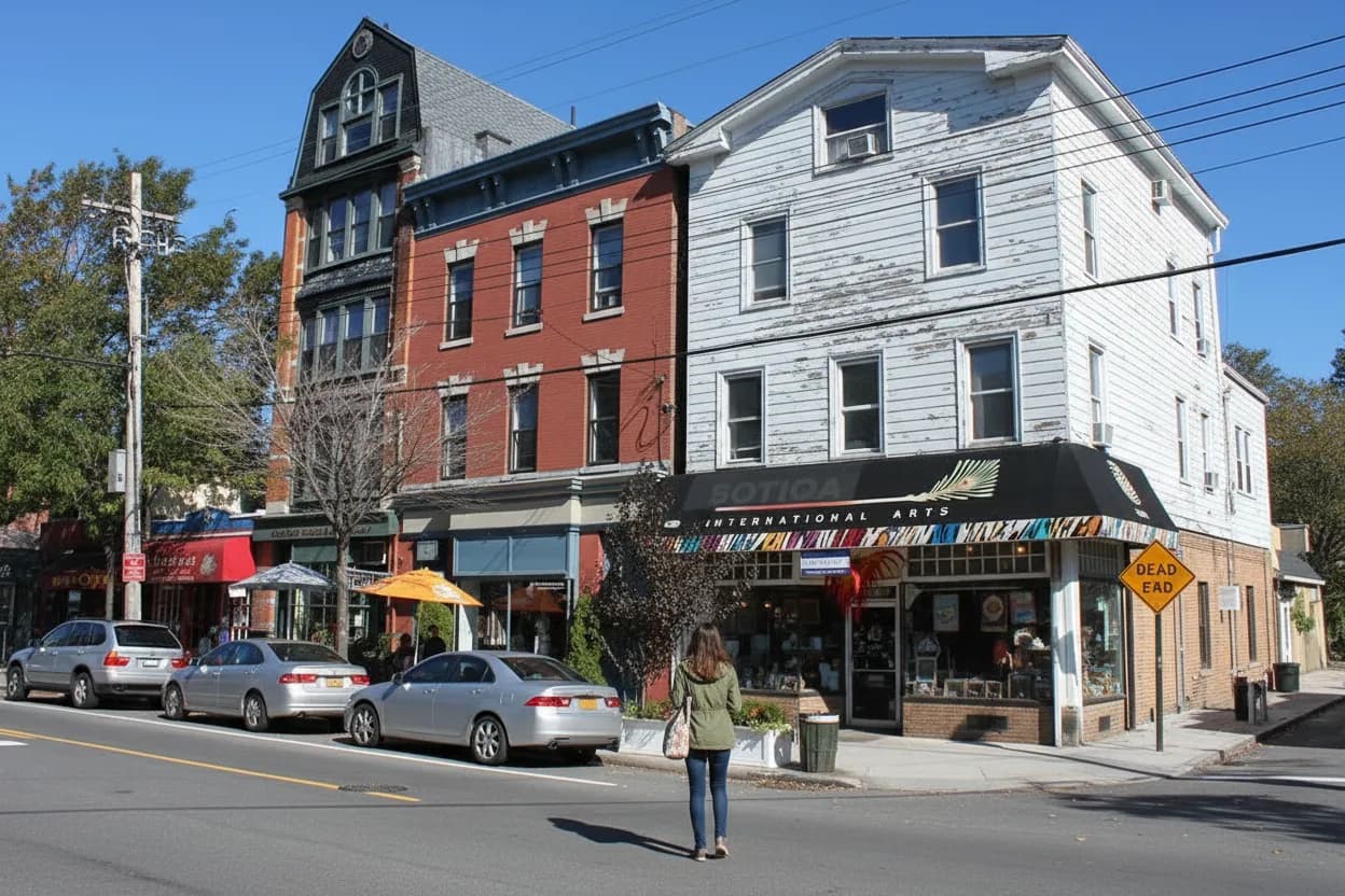 NYC experience scene for City Island Avenue Seafood Walk: A Bronx Dinner Plan Without Car Guessing
