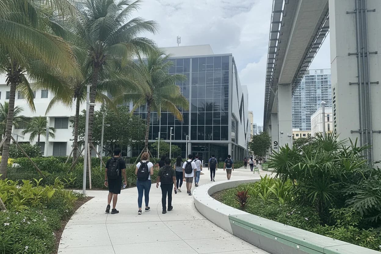 Miami experience scene for spectrum outages Miami library coworking route for remote work