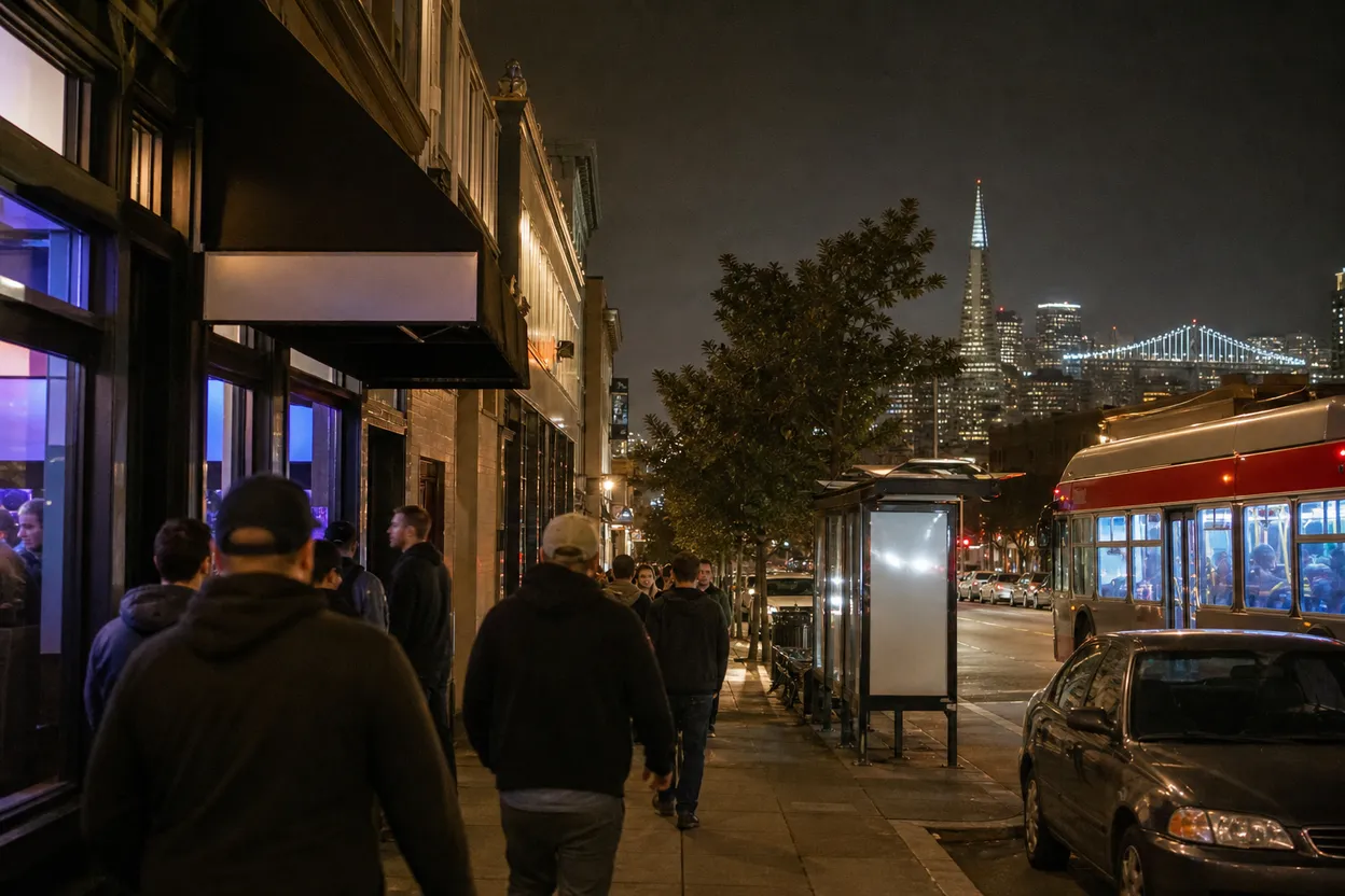 San Francisco experience scene for madden 27: San Francisco Sports Bar and Game Store Route