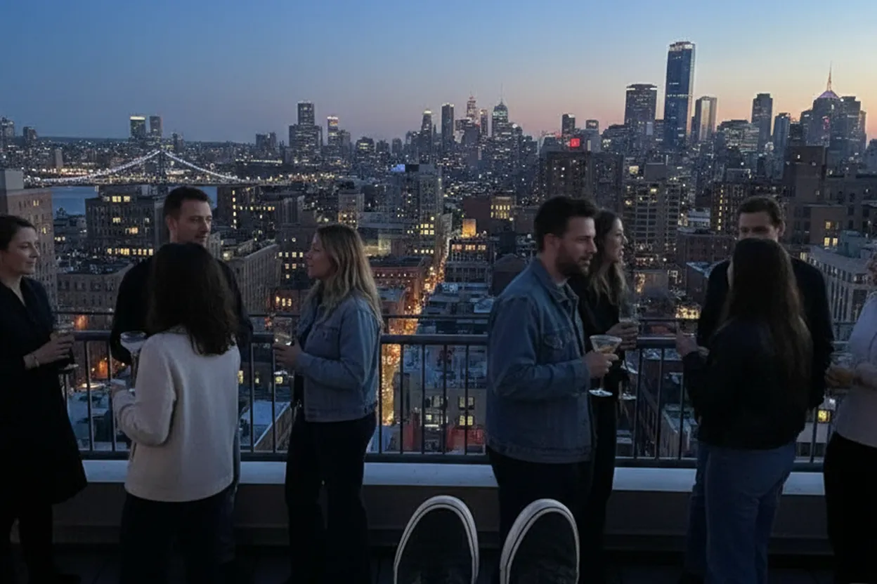 Cover scene for NYC Rooftop Bars: Enjoying 'Yankees vs Phillies' with Skyline Views