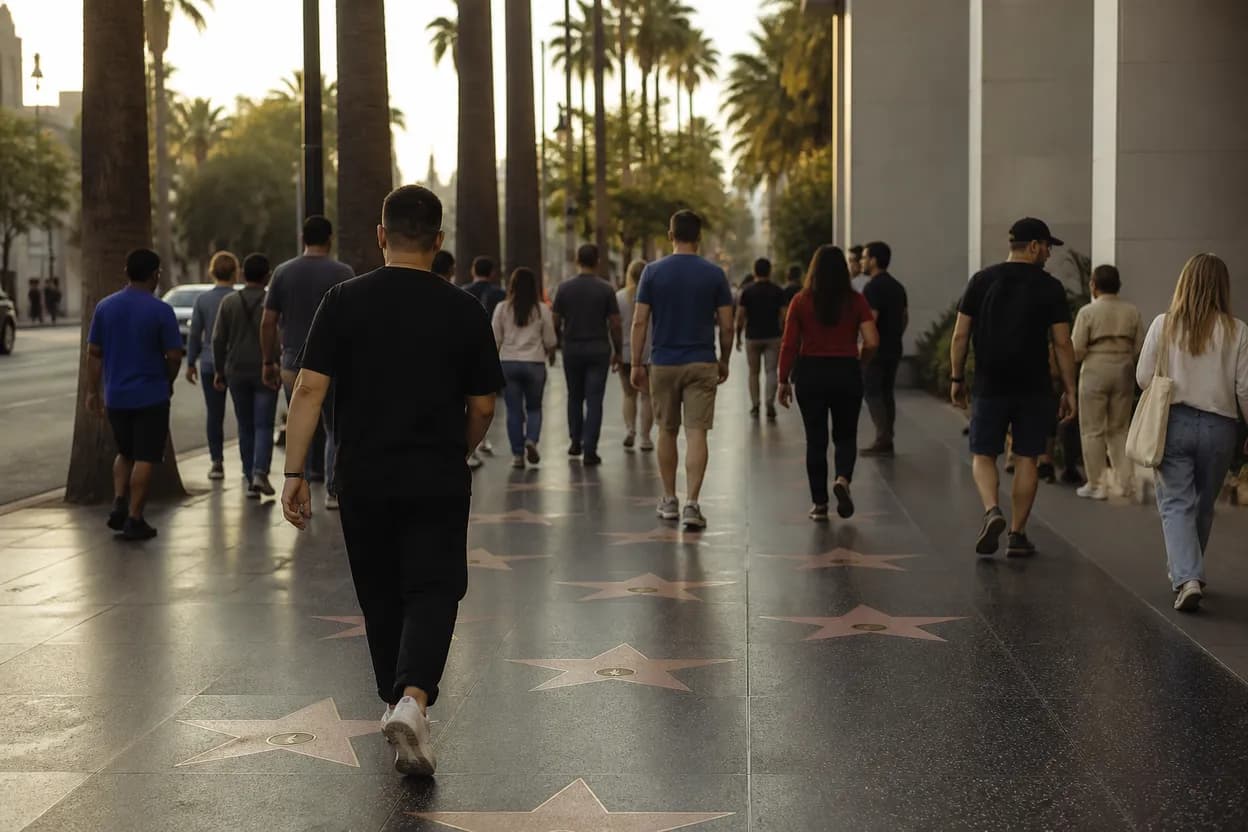 Los Angeles experience scene for Finding Jamie Foxx's Star: A Hollywood Walk of Fame Guide