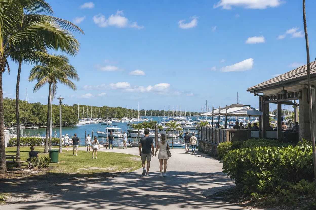 Cover scene for Where drew brees Fans Walk Miami’s Coconut Grove Game Route