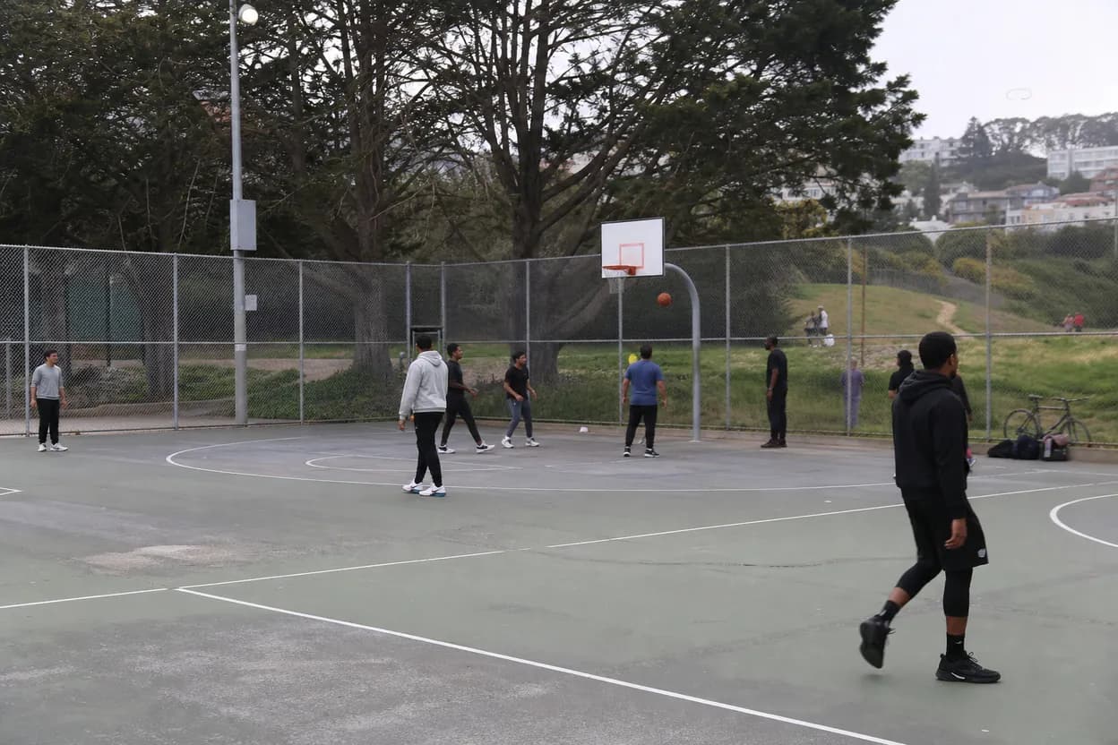 Cover scene for aces vs fever: SF Public Courts and Scorekeeping Route