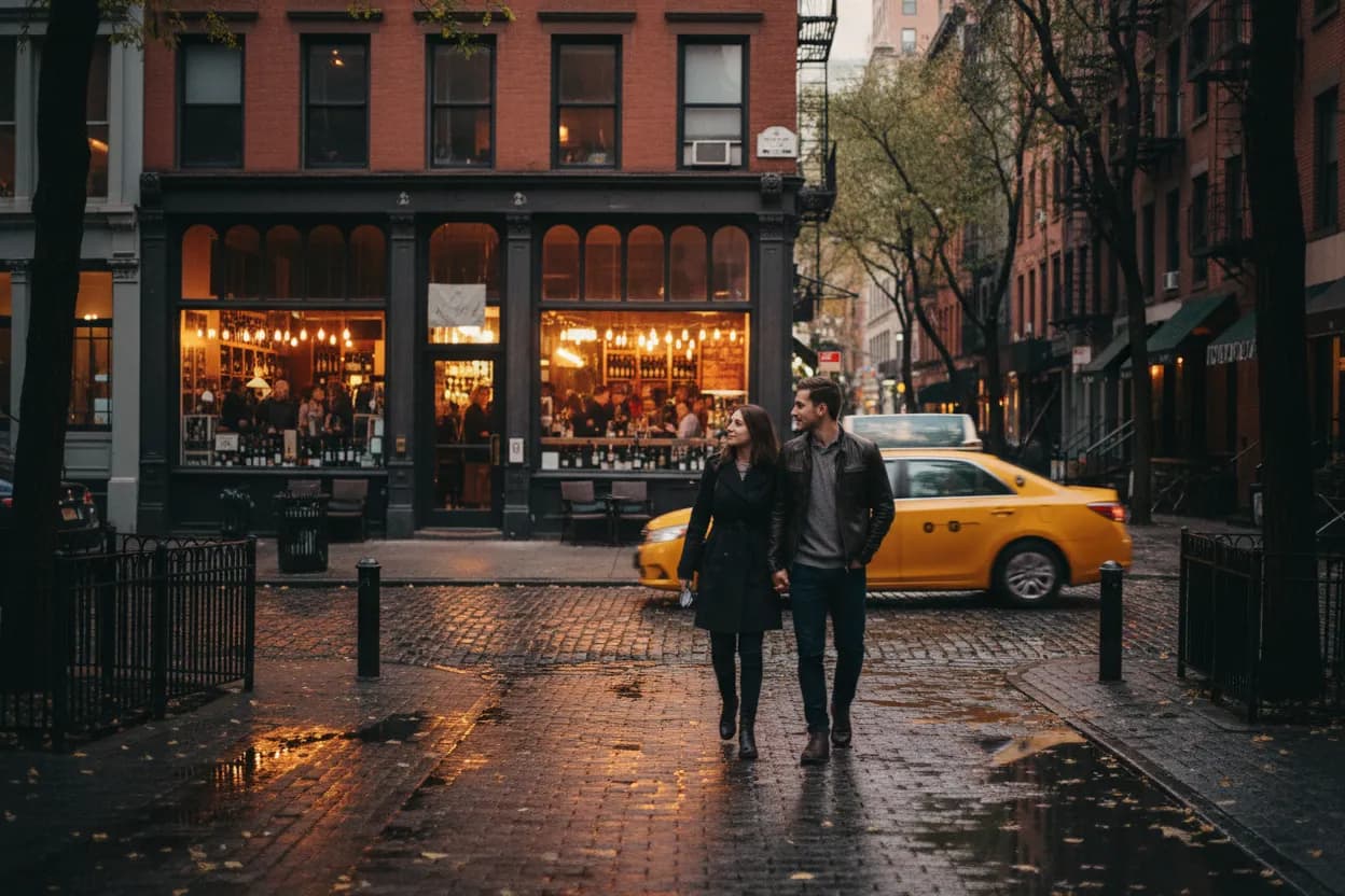 Practical city scene for NYC Winery Near Me: Urban Wine Bars and Tastings