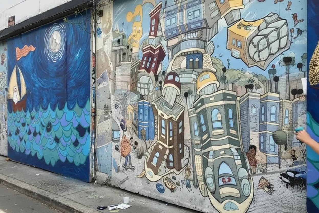Editorial detail for beast of reincarnation Mission Murals Public Art Walk Plan