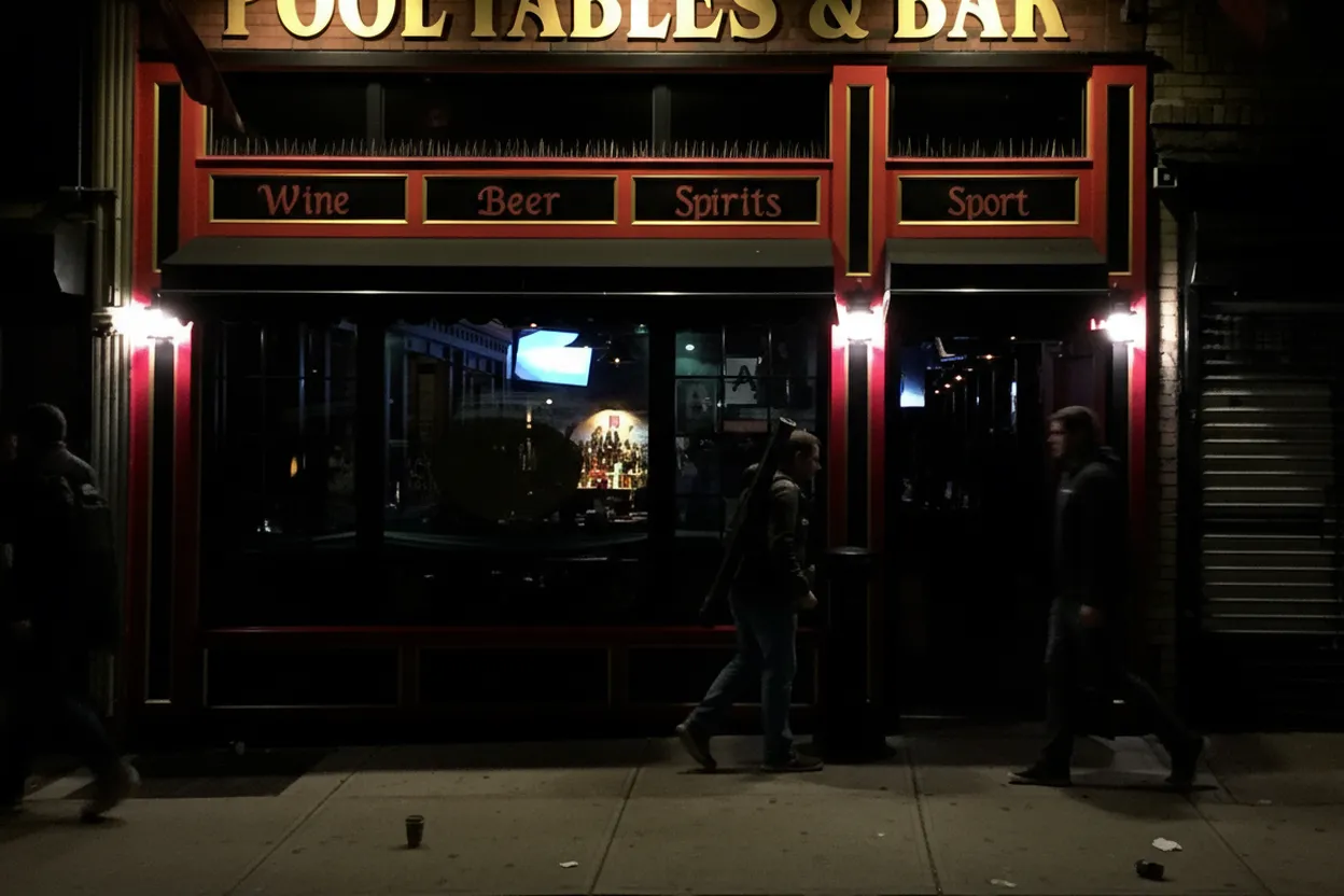 NYC experience scene for Tennis Night at Break Bar When US Open Talk Starts Before Queens