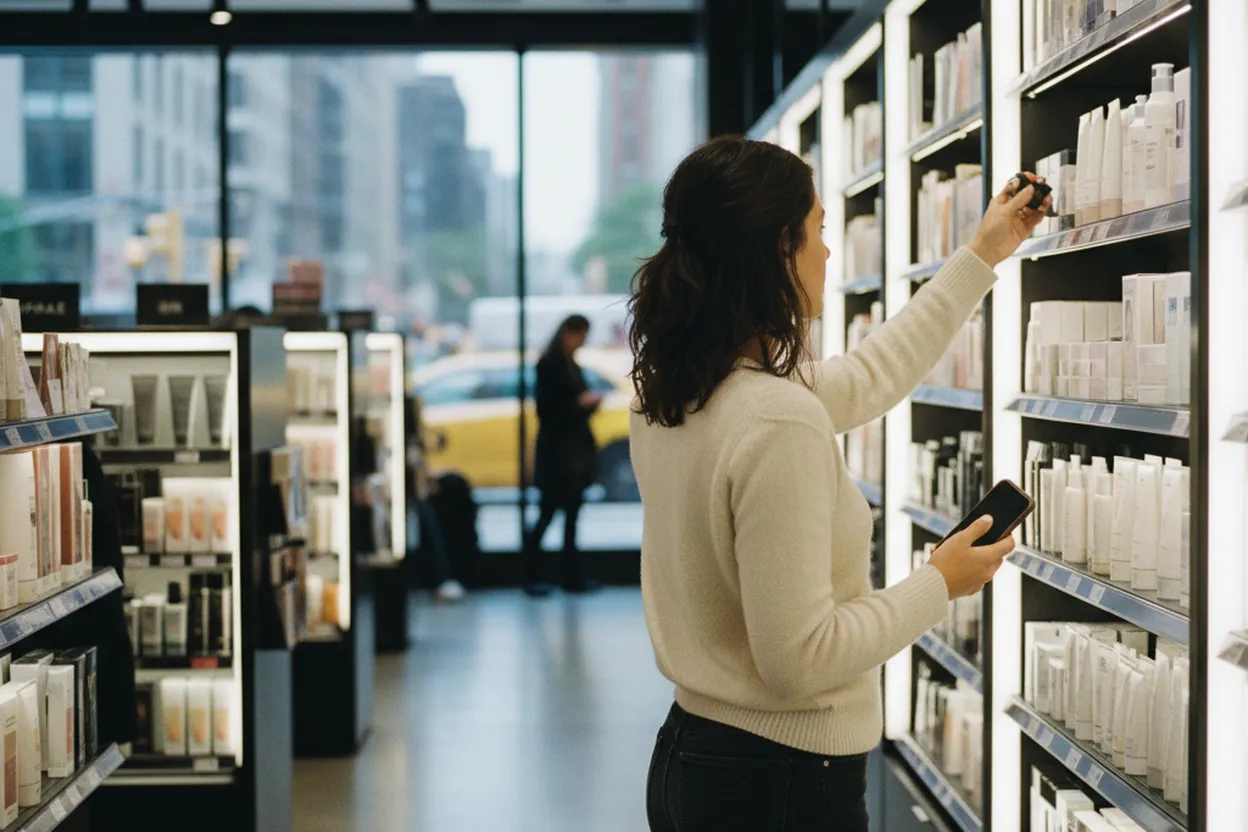NYC experience scene for Discovering Nivea: NYC's Best Spots for Skincare and Self-Care