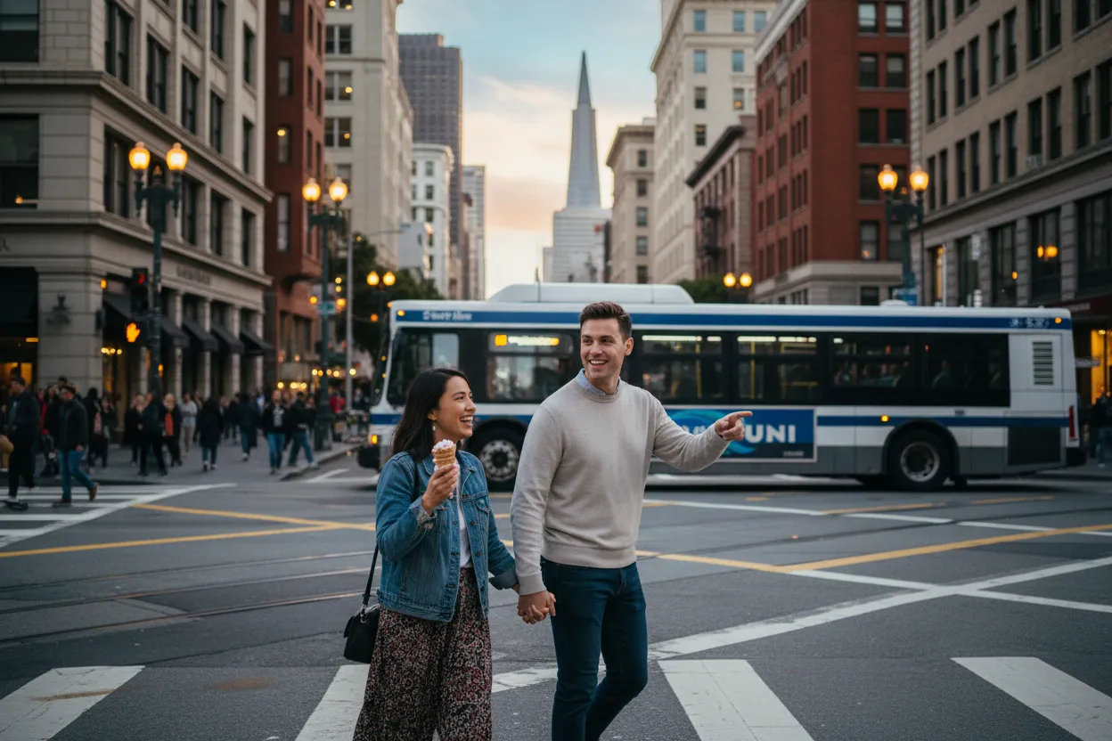 Practical city scene for ford fathom: The San Francisco Dessert Stop Decision Guide