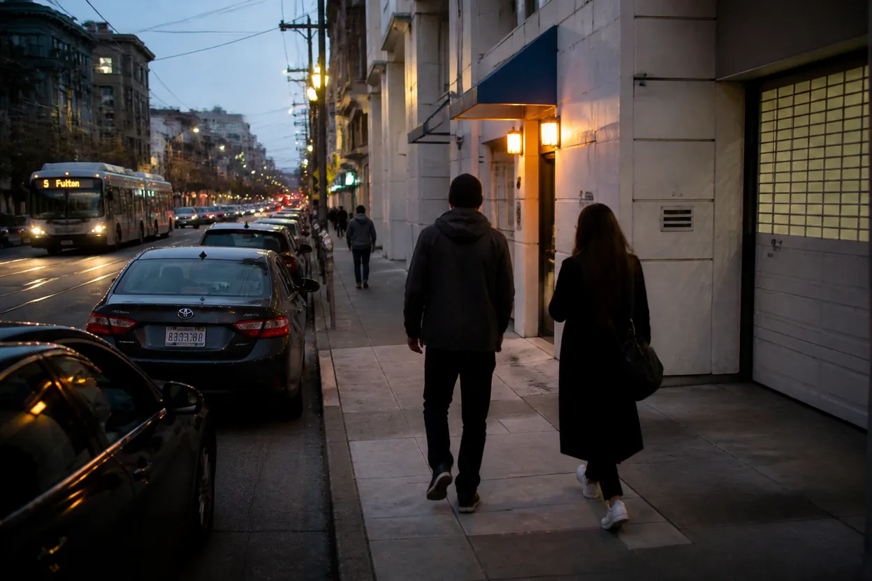Practical city scene for perez hilton: A San Francisco Dinner Route With Backups