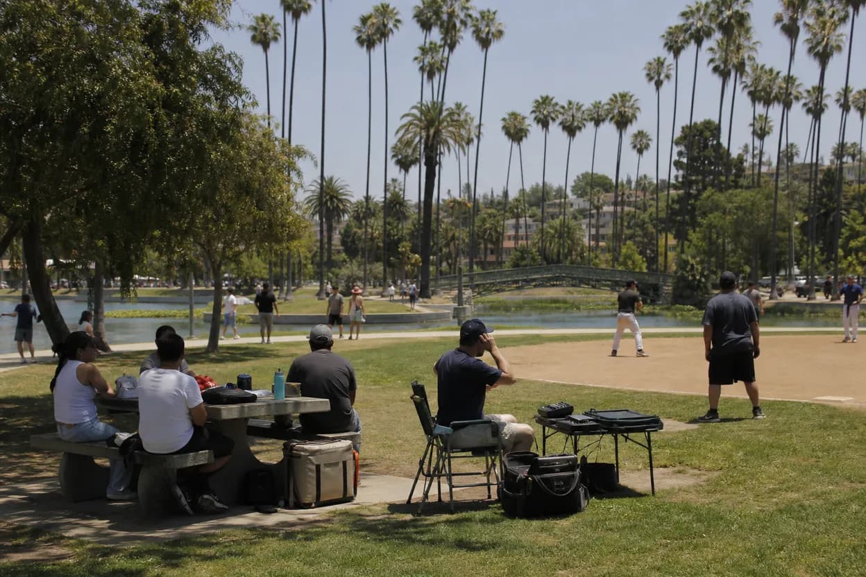 Cover scene for marlins vs braves: LA Baseball Scorekeeping Workshop and Picnic