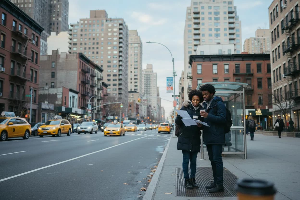 Realistic NYC scene for NYC Section 8 Housing Guide for First-Time Searchers