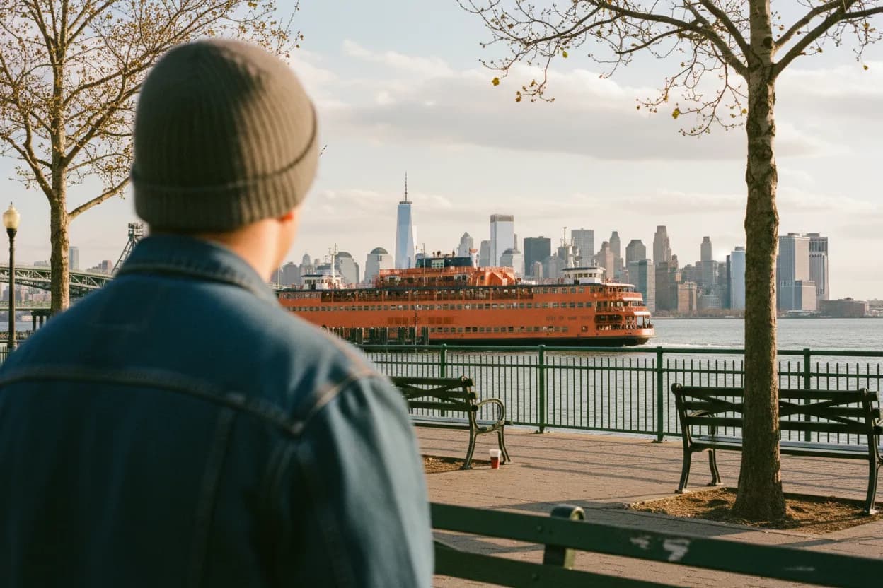NYC experience scene for Tompkinsville Park Cricket Watch for Ferry Riders With One Free Hour