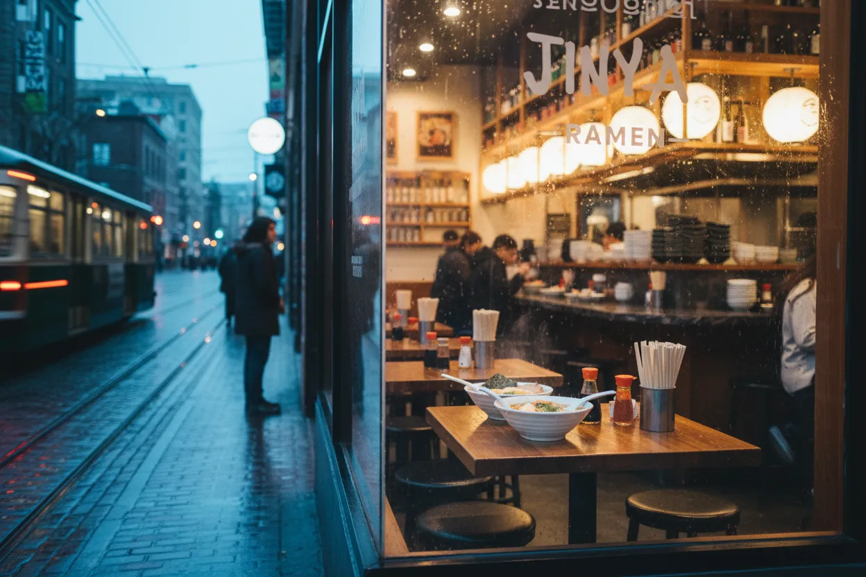 Local detail for SF Jinya Ramen Near Me for Cold Weather Comfort