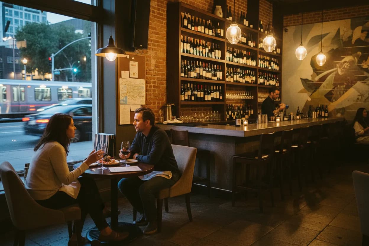 Local detail for LA Wine Bars Near Me for Low-Key Date Nights