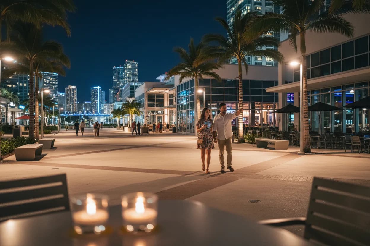 Practical city scene for lindsay clancy case: Where Miami Can Talk Without Shouting