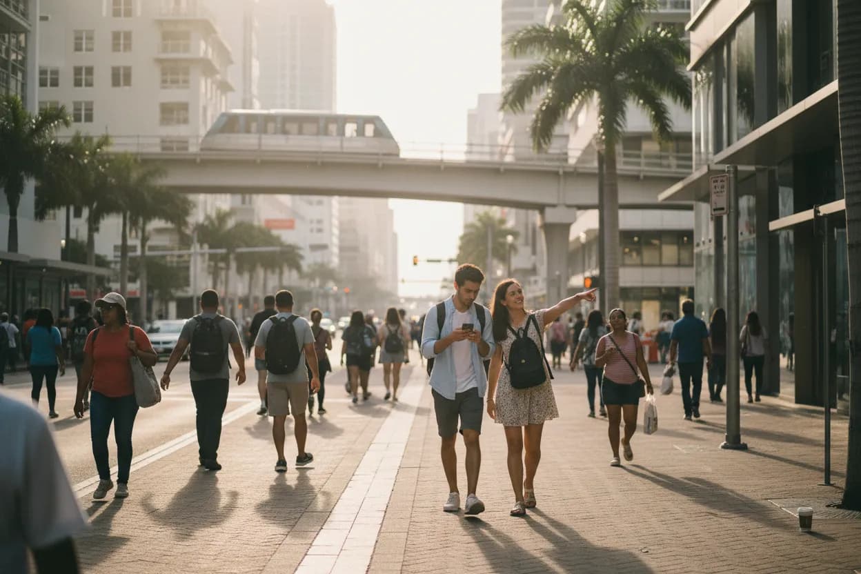 Practical city scene for jackie the eagle: The Miami Dessert Stop Decision Guide