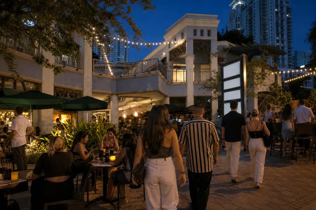 Miami experience scene for ufc 331 Miami Brickell Watch Route For Reserved Seats