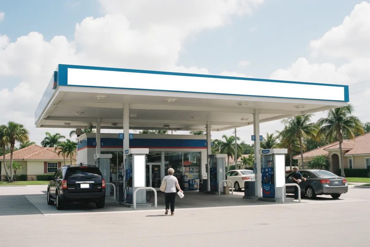 Miami experience scene for Map a chevron fuel stop before Miami weekend drives