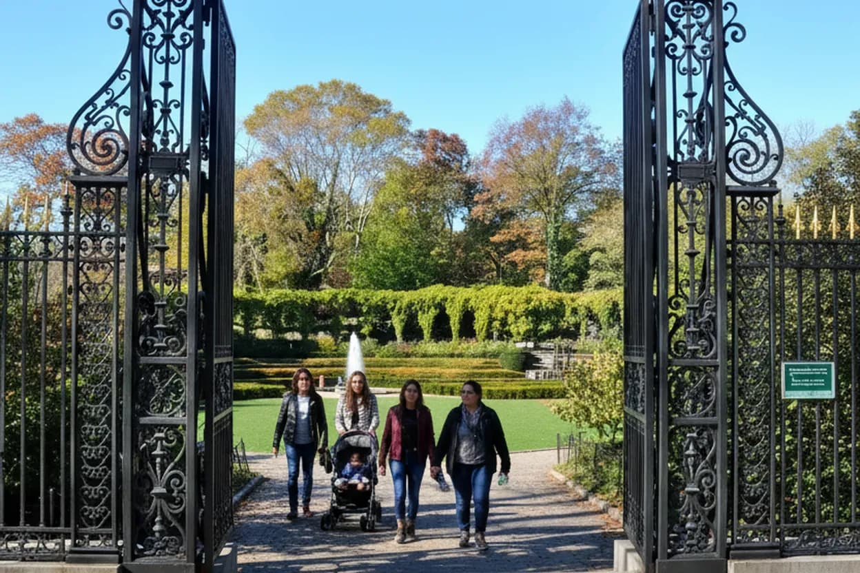 New York City experience scene for ariana grande petal free flower outing in Central Park