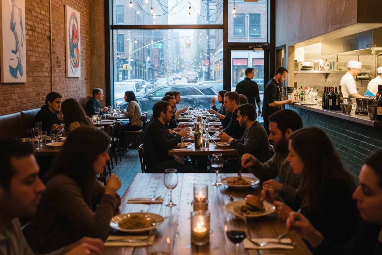 Cover scene for Where 'Frances Tiafoe' Might Dine in NYC: A Guide to Athlete-Friendly Restaurants