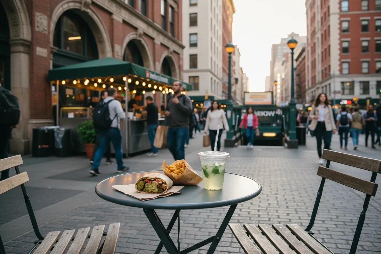Local detail for middle east: A Practical NYC Market Meal Guide