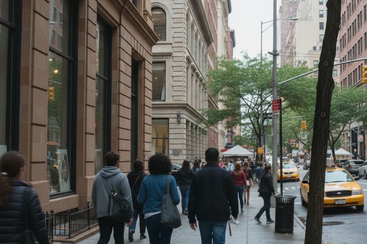 New York City experience scene for NYC Creative Workshops: Find Your Inner Royals-Inspired Art Project