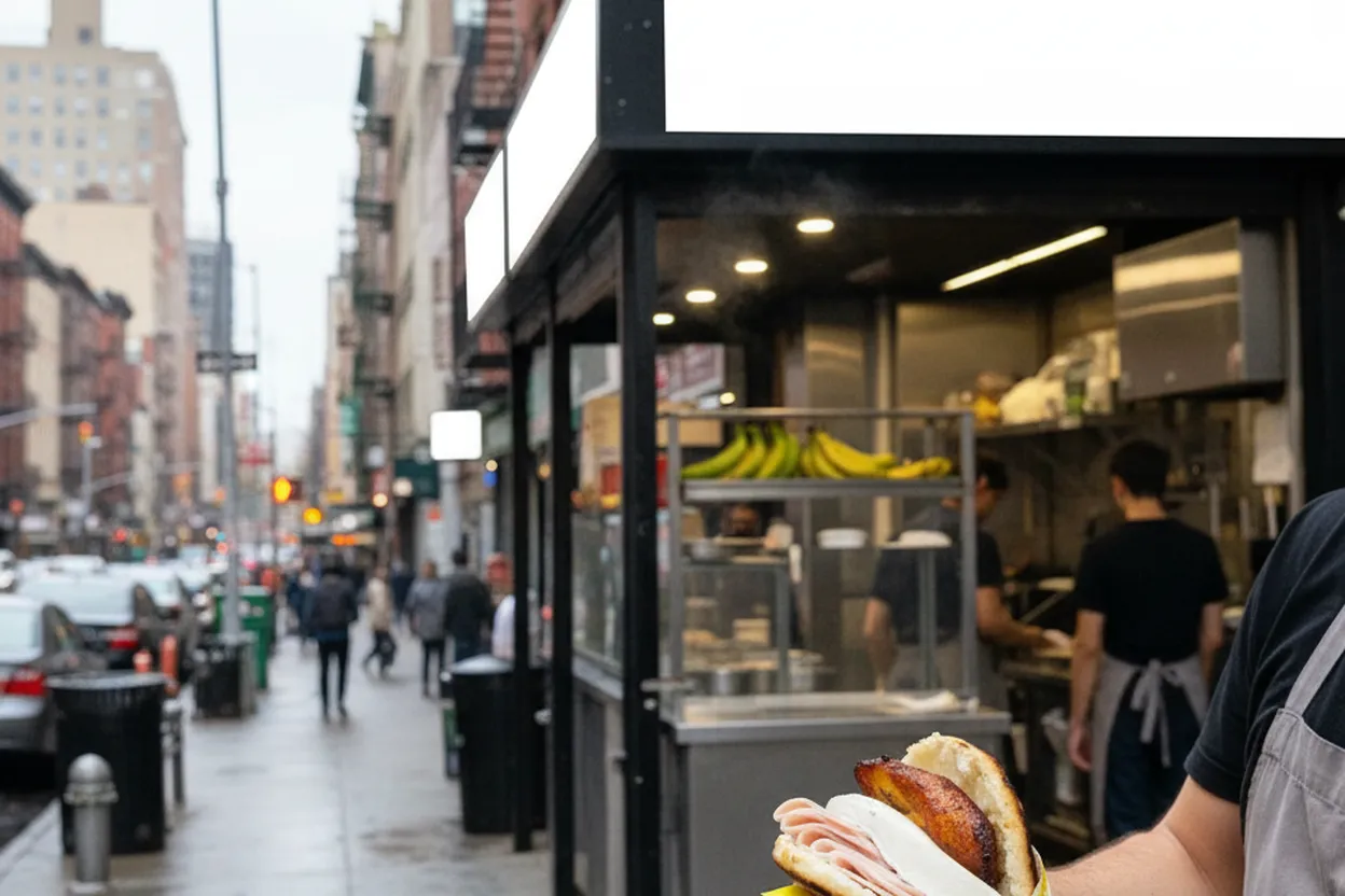 Editorial detail for luis arraez Food Plan for Queens Venezuelan Arepas